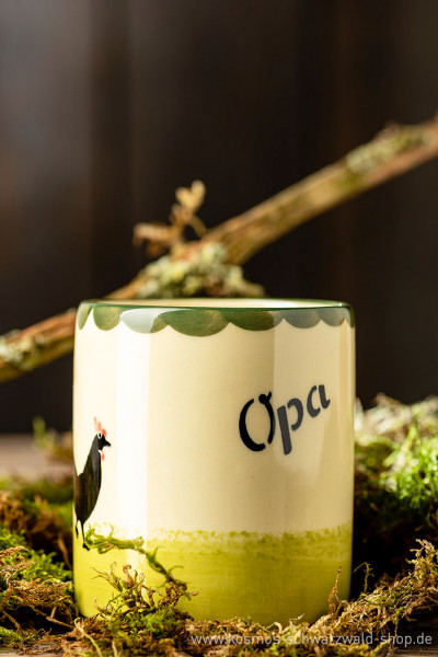 Tasse "Opa" Hahn & Henne Zeller Keramik