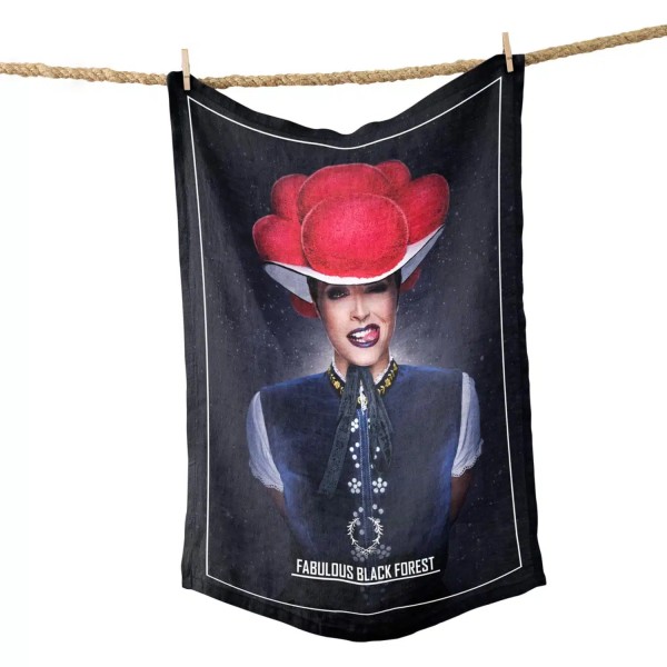 Geschirrtuch Artwood Blaues Leible