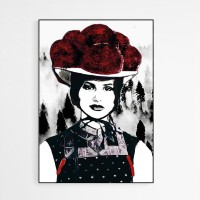 Schwarzwaldmarie im Nebelwald Schwarzwaldmarie im Nebelwald