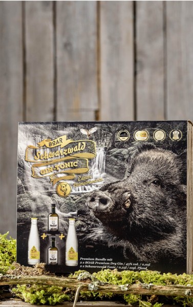 Geschenkset Boar Gin 0,1l