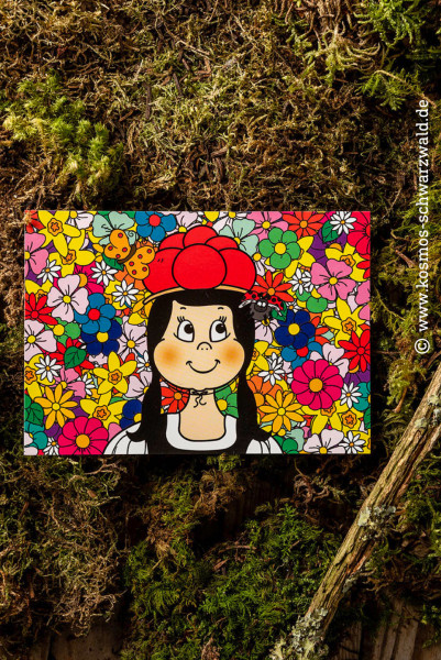 "Anni " Postkarte Frühling