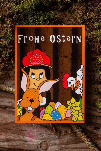 Postkarte Frohe Ostern