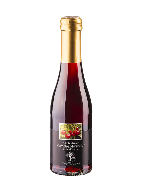 Paradies-Prickler Apfel-Kirsche – alkoholfrei – 200ml