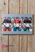 Bollenhut Trio grau Bollenhut Trio grau