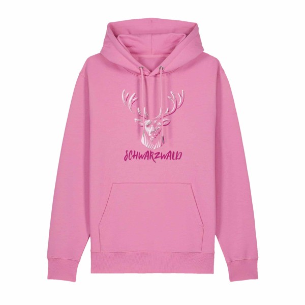 Unisex Hoodie Hirsch ton in ton
